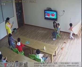 D1效果-廣州某幼兒園視頻監控效果演示