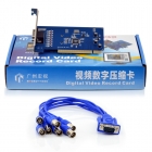 NV6708AV 8路視頻4路音頻監(jiān)控卡 CIF效果